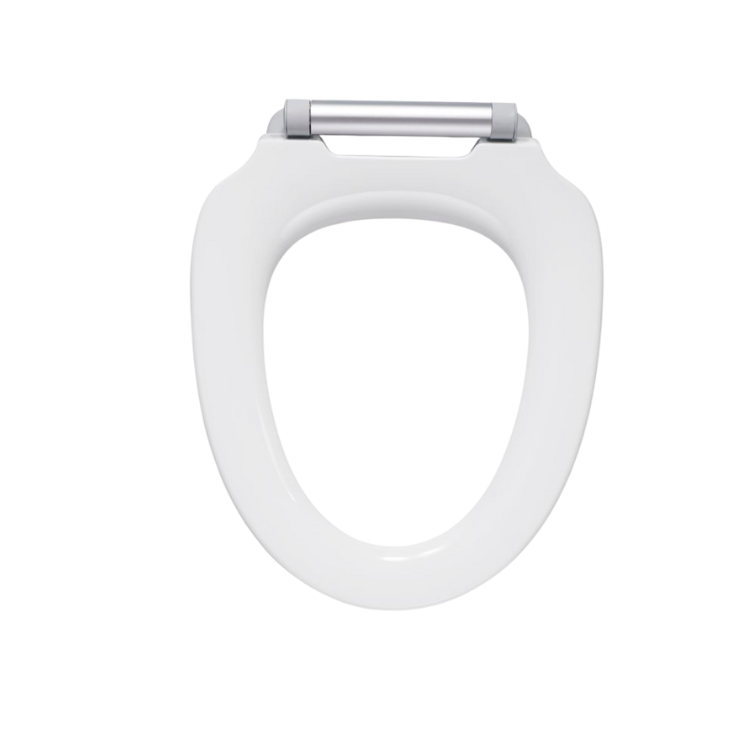 Vit robust toalettsits utan lock - BĂTTRE