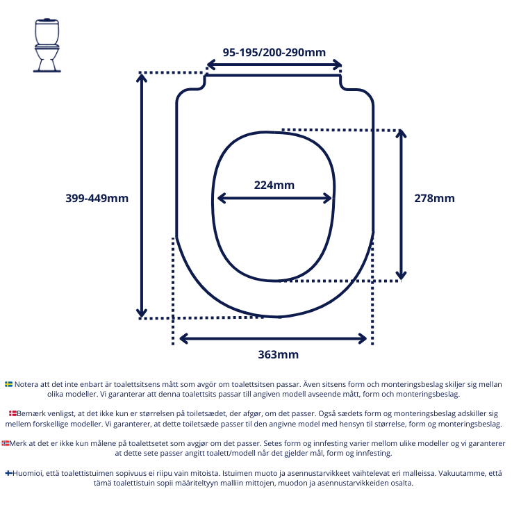 Vit toalettsits - BĂTTRE