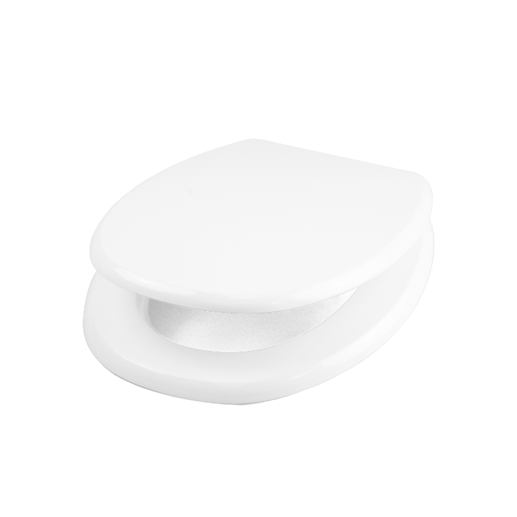 Vit toalettsits universal - BRA. CC-mÄtt: 35-190mm LÀngd: 445mm Bredd: 380mm