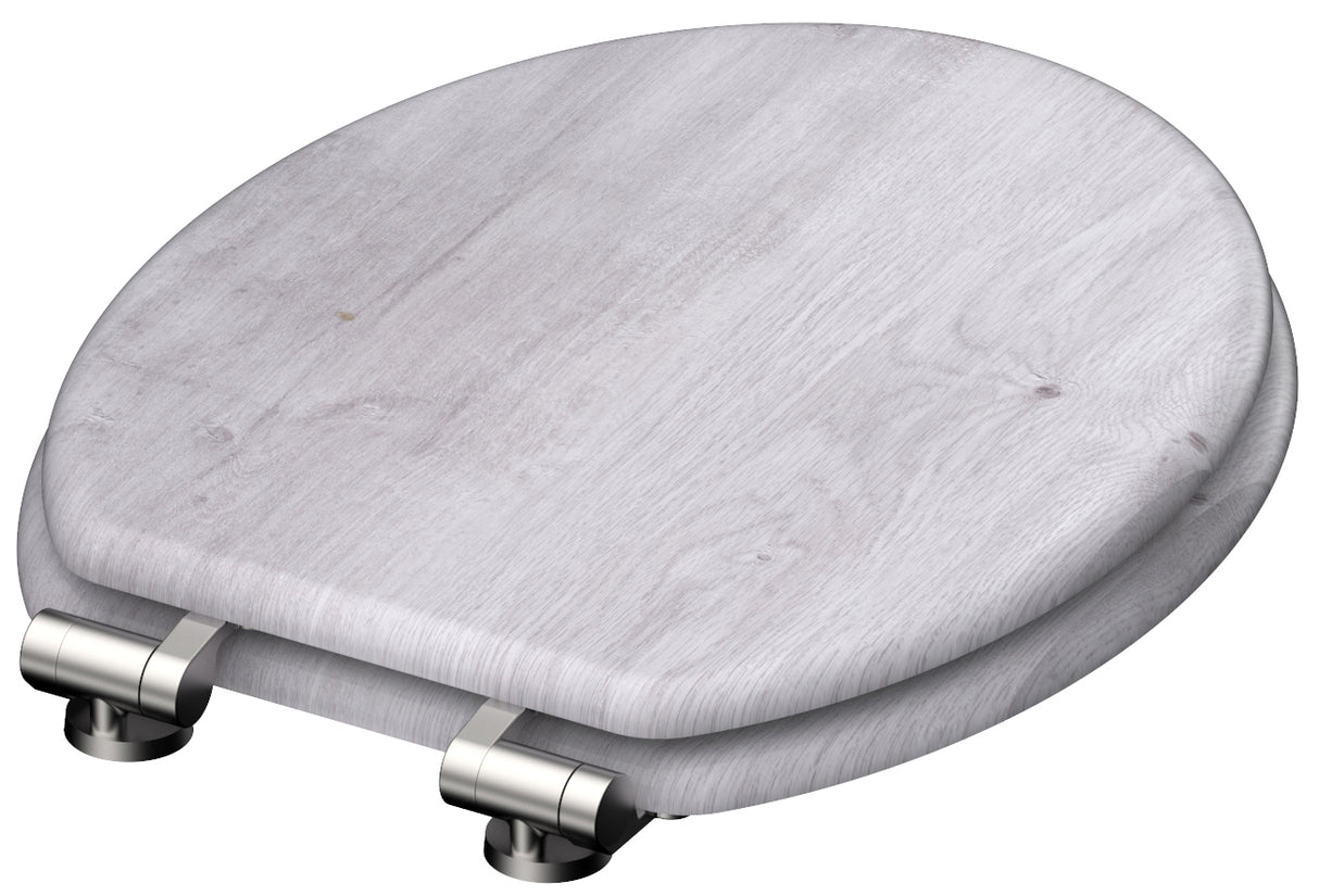 Mönstrad toalettsits universal med trĂ€kĂ€rna - BĂTTRE. CC-mĂ„tt: 130-185mm LĂ€ngd: 425-475mm Bredd: 375mm.