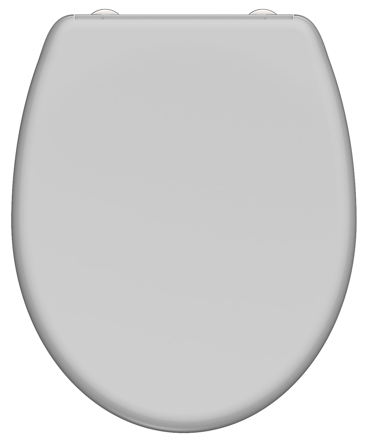 Grå toalettsits universal i Duroplast - BÄST. CC-mått: 60-160mm Längd: 405-460mm Bredd: 375mm.