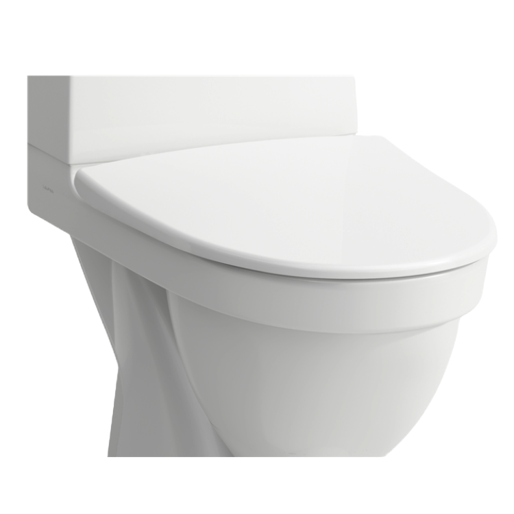 Vit toalettsits för Laufen (Proppbeslag) - BRA