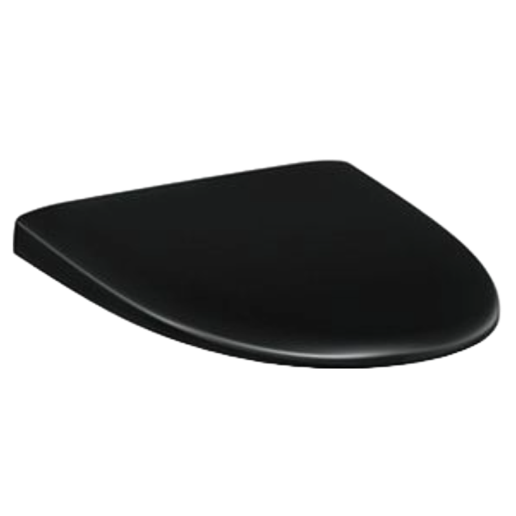 Mattsvart toalettsits för Gustavsberg - BĂST