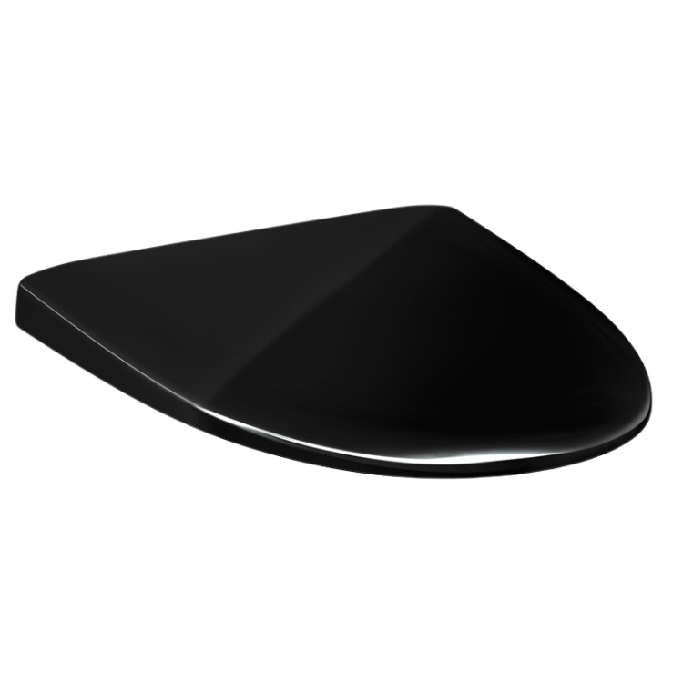 Svart toalettsits för Gustavsberg - BĂST