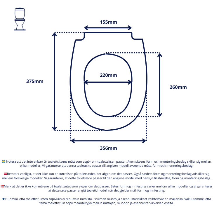 Vit toalettsits - BĂTTRE