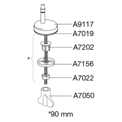 Vit toalettsits för Gustavsberg - BĂST