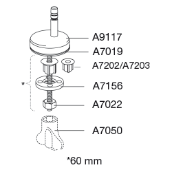 Vit toalettsits för Bath Deluxe - BĂST