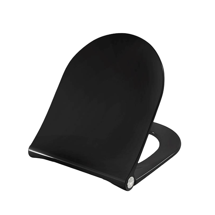 Svart toalettsits design för Flaminia - BĂST
