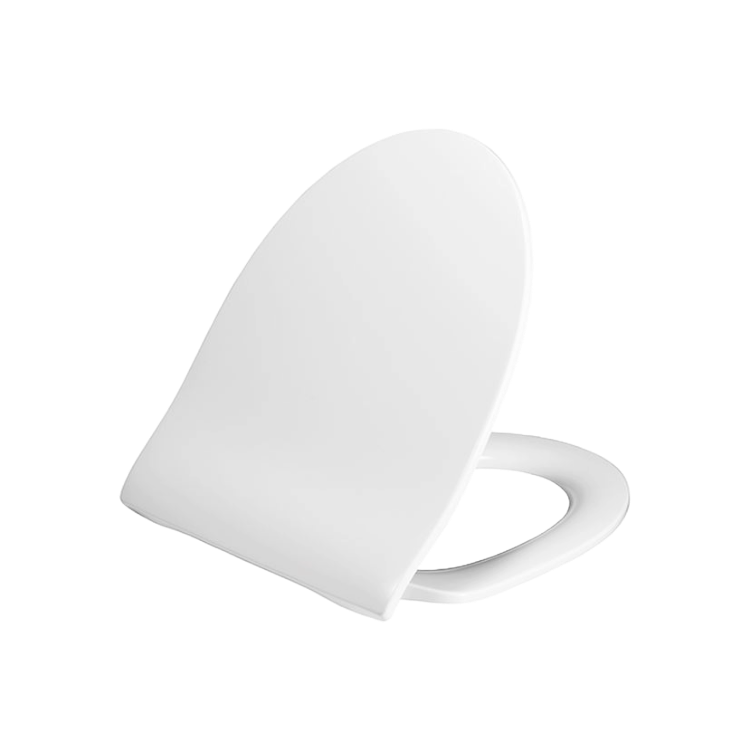 Vit slimmad toalettsits (Proppbeslag) - BĂST