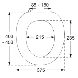 Vit toalettsits - BĂTTRE