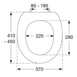 Vit toalettsits - BĂTTRE