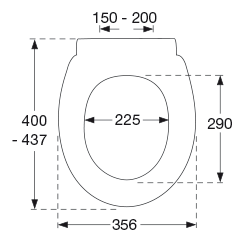 Vit toalettsits - BĂTTRE