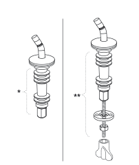 Svart slimmad toalettsits för IDO (Proppbeslag & Skruv) - BĂST