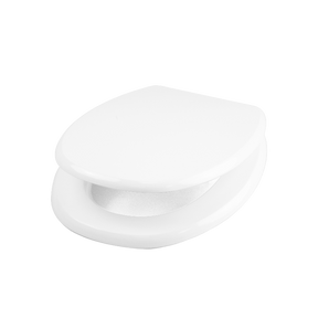 Vit toalettsits universal - BRA. CC-mått: 35-190mm Längd: 445mm Bredd: 380mm