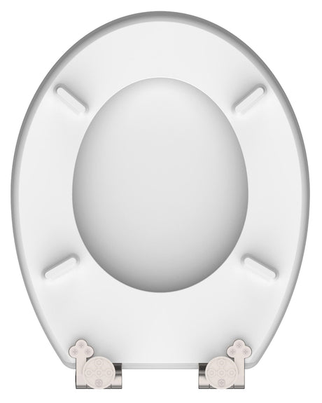 Högblank mönstrad toalettsits universal med träkärna - BÄTTRE. CC-mått: 130-185mm Längd: 425-475mm Bredd: 370mm.