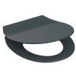 Antracit slimmad toalettsits universal i Duroplast - BÄST. CC-mått: 70-190mm Längd: 415-455mm Bredd: 380mm.