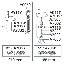 Vit toalettsits design - BÄST