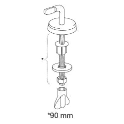 Vit toalettsits för IFÖ - BÄTTRE