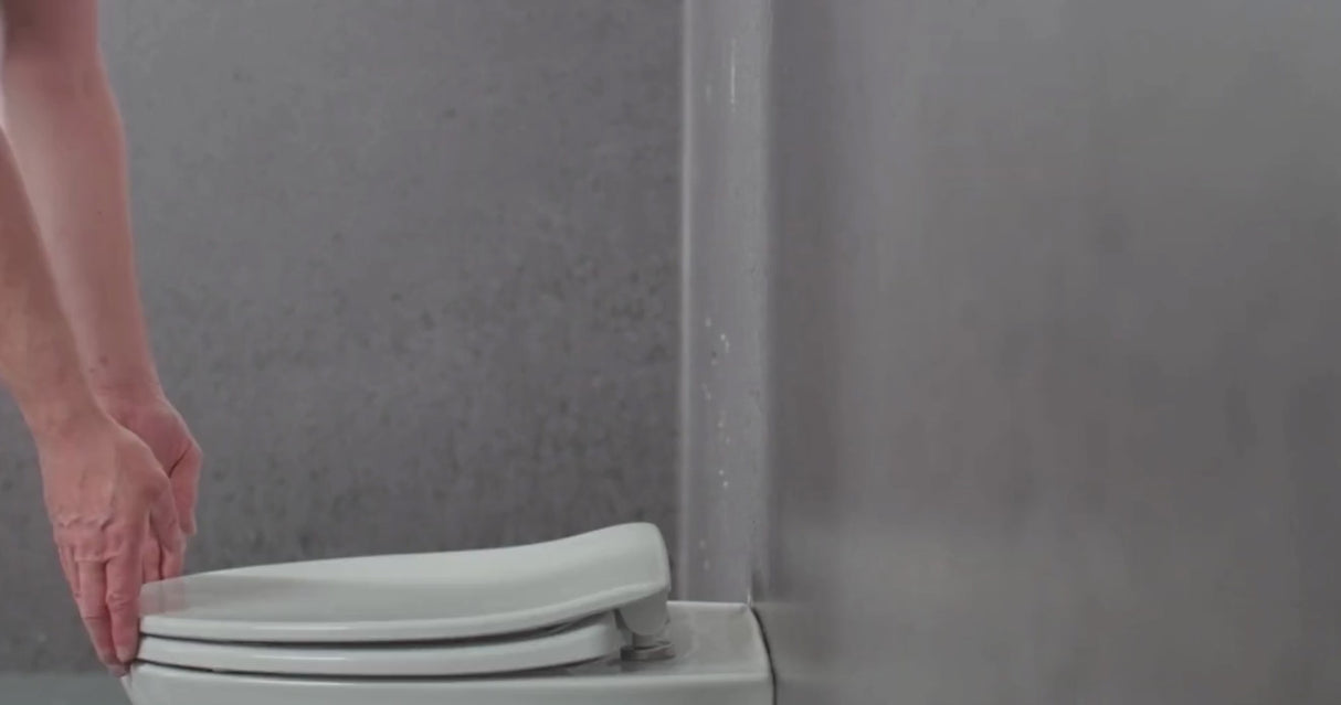 Vit toalettsits - BÄST